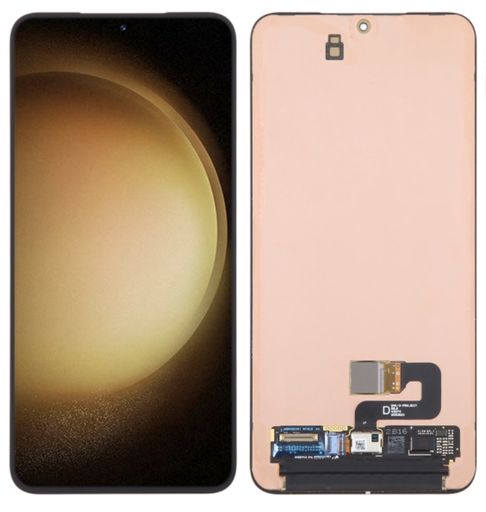 [X5055液晶｜LCD] Galaxy S23+ フロントパネル 黒 ｜OLED再生品