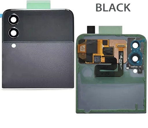[ X5063 液晶｜LCD] （取り寄せ品 ）Galaxy Z Flip4 外部パネル （小）黒 ｜OLED再生品
