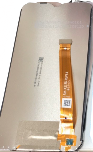 [X5212液晶/LCD] Galaxy A23 5G フロントパネル 黒 日本版