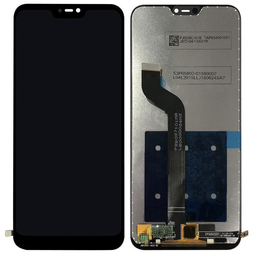 [(取り寄せ品) X5117 液晶/LCD] Xiaomi Redmi 6 Pro/Mi A2 Lite フロントパネル 黒