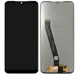 [(取り寄せ品) X5118 液晶/LCD] Xiaomi Redmi 7 フロントパネル 黒