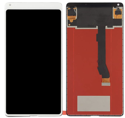 [(取り寄せ品) X5133液晶/LCD] Xiaomi Mi Mix 2/2S フロントパネル 白