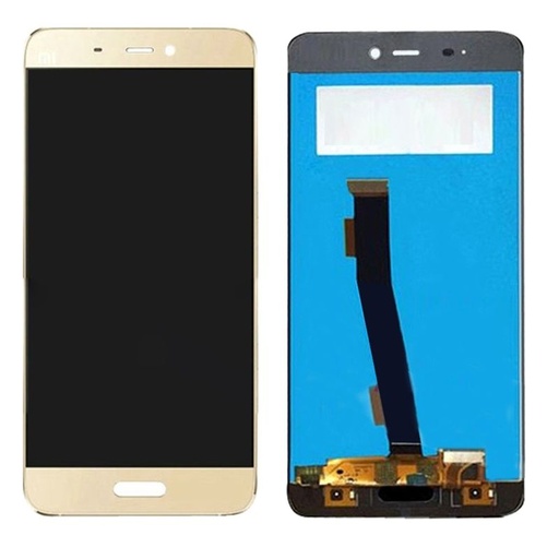 [ X5139液晶｜LCD] （取り寄せ品 ）Xiaomi Mi 5 フロントパネル 金｜再生品
