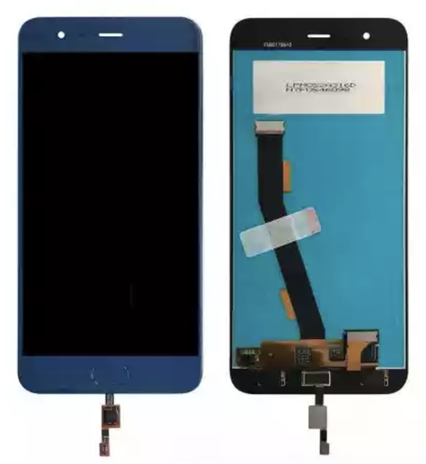 [ X5144液晶｜LCD] （取り寄せ品 ）Xiaomi Mi 6 フロントパネル 青｜再生品
