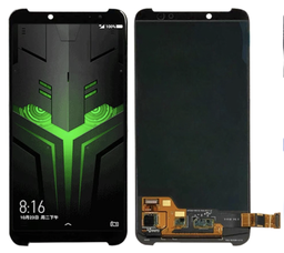 [(取り寄せ品) X5157液晶/LCD] Xiaomi Black Shark Helo フロントパネル 黒