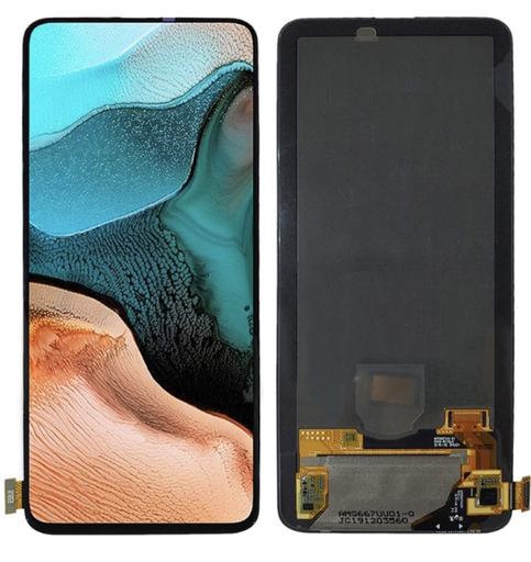[X5161液晶｜LCD] （取り寄せ品 ）Xiaomi Redmi K30 Pro｜Poco F2 Pro ｜K30 Pro Zoomフロントパネル 黒 ｜OLED再生品