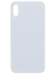 [X5272背面パネル/バッテリーカバー/バックカバー/バックプレート] iPhone XS バックガラスのみ 白