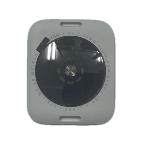 [X5277バッテリーカバー] （取り寄せ品 ）Apple Watch SE （第2世代）・44mm バックシェル 銀 GPS