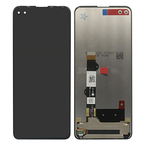 [X5295液晶｜LCD] Motorola Moto G100 XT2125-04 フロントパネル 黒｜再生品