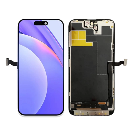 [X5361互換パネル｜液晶] iPhone 14Pro Max フロントパネル 黒｜互換品（SoftOLED）
