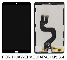 [X5362液晶/LCD] Huawei Media Pad M5 8.4イン (SHT-W09 /AL09) フロントパネル 黑