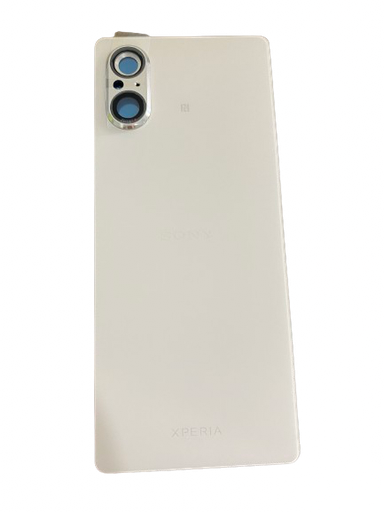 [X5364背面パネル｜バッテリーカバー｜バックカバー] Xperia 5 V バックパネル 白