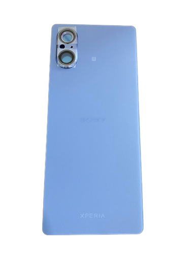 [X5366背面パネル｜バッテリーカバー｜バックカバー] Xperia 5 V バックパネル 青