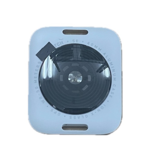 [X5398バッテリーカバー] （取り寄せ品） Apple Watch SE （第2世代）・40mm バックシェル 銀 GPS