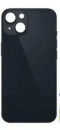[X5412背面パネル/バッテリーカバー/バックカバー] iPhone 13 バックガラスのみ 黒