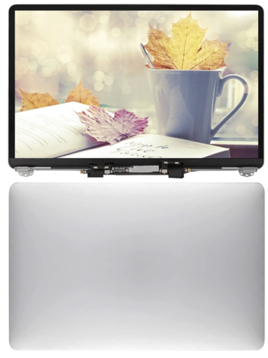 [ M2039 フルLCDスクリーン] （取り寄せ品）MacBook Pro 16 inch A2141 （2019）  液晶 一体型 （枠付）  銀 ｜純正組立品