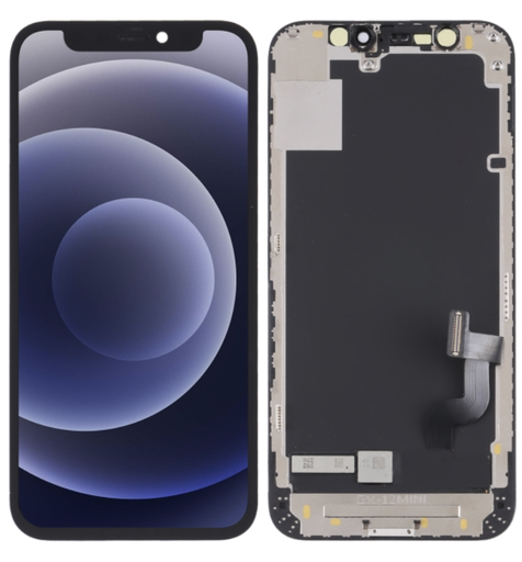 [X5426互換パネル｜液晶] iPhone 12mini コピーパネル LCD 黒 FHD JK製