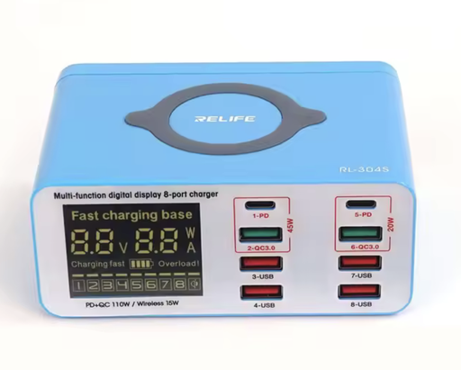 [X5432工具] 工具 RELIFE RL-304S多機能USB充電器