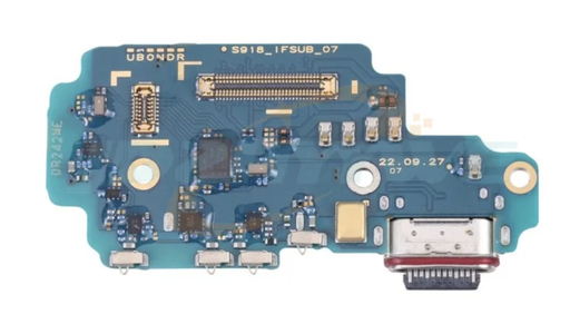 [X5518ライトニングコネクター｜充電ポート] （取り寄せ品）Galaxy S23 Ultra （SM-S918E） ドックコネクター（R）