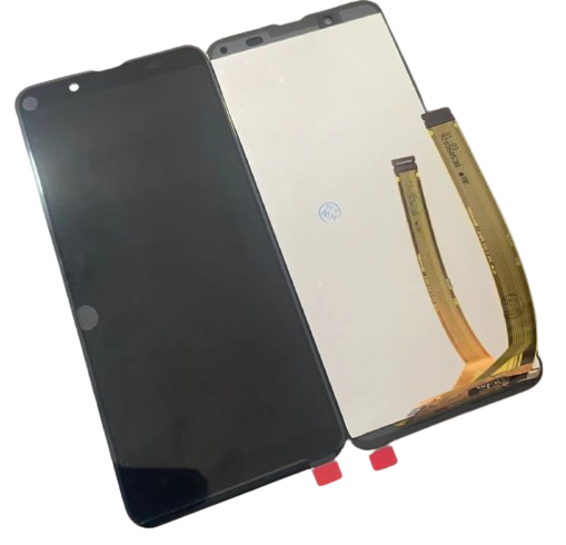 [X5557液晶｜LCD] AQUOS Sense3 basic フロントパネル 黒｜再生品