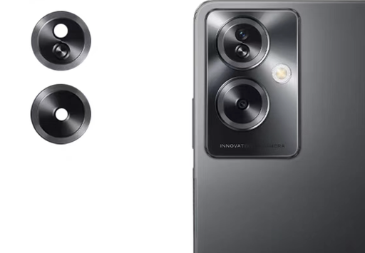 [X5563ｶﾒﾗﾚﾝｽﾞ] OPPO A79 5G カメラレンズ 黑 （2枚セット）