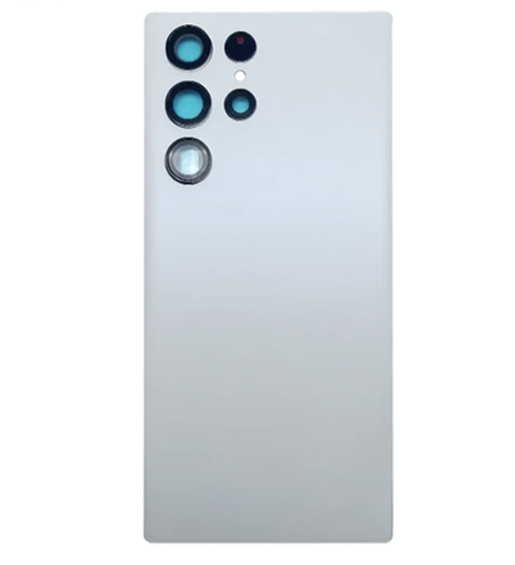 [X5568背面パネル｜バッテリーカバー｜バックカバー] （取り寄せ品 ）Galaxy S22 Ultra 5G バックパネル 白