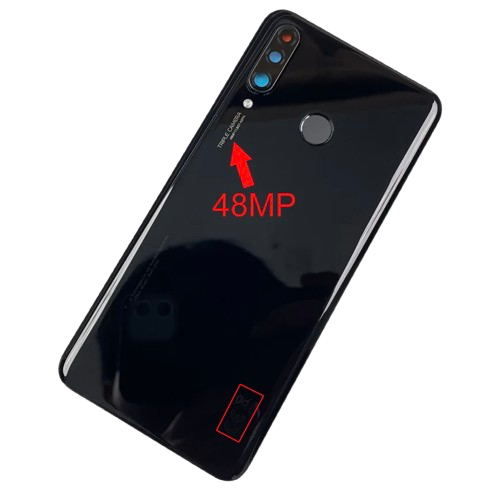 [X5704背面パネル｜バッテリーカバー｜バックカバー] （取り寄せ品 ）HUAWEI P30 lite バックパネル 黑