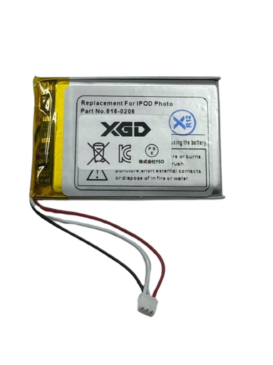 [X5738電池] iPod 第4世代 バッテリー 互換品