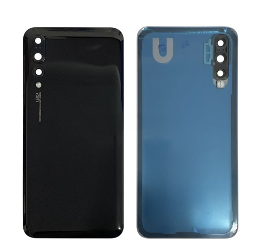 [X5745背面パネル｜バッテリーカバー｜バックカバー] HUAWEI P20 Pro バックパネル 黒
