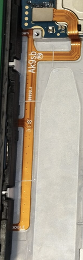 [X5748スリープ｜ボリュームボタンケーブル] Xperia Ace Ⅱ（SO-41B） 電源ボタンケーブル