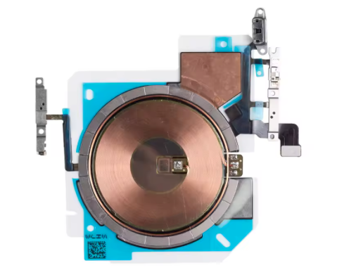 [X5782] iPhone 14Pro Qi充電コイル＆パワーボリュームフレックスケーブル