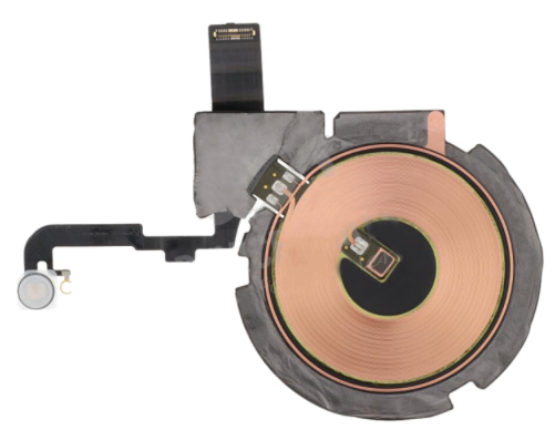 [X5786] iPhone15Pro Qi充電コイル＆フラッシュライトセンサーフレックスケーブル