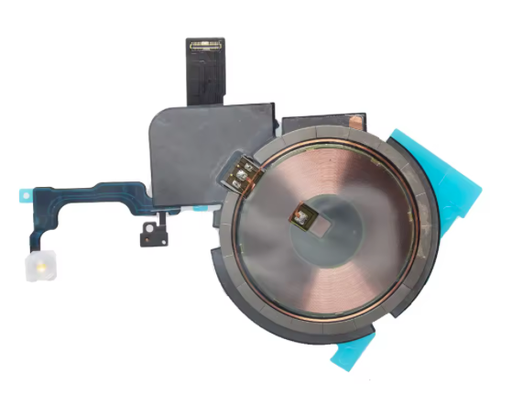 [X5787] iPhone15Pro Max Qi充電コイル＆フラッシュライトセンサーフレックスケーブル