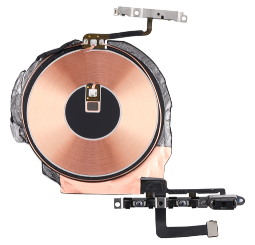 [X5797] iPhone 12 mini Qi充電コイル｜電源音量ケーブル