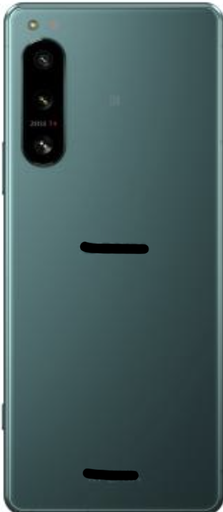 [X5822背面パネル｜バッテリーカバー｜バックカバー] Xperia 5 Ⅳ バックパネル グリーン