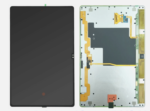 [X5863液晶｜LCD] （取り寄せ品 ）Galaxy Tab S8 Ultra フロントパネル 黒 ｜OLED再生品