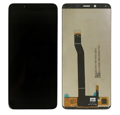 [X5867液晶｜LCD] （取り寄せ品 ）Xiaomi Redmi 6 ｜ 6A フロントパネル 黒｜再生品