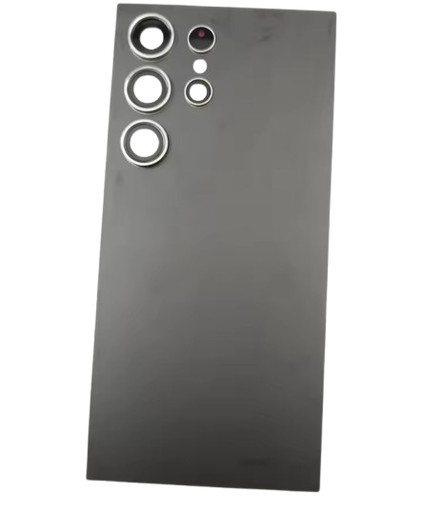 [X5889背面パネル｜バッテリーカバー｜バックカバー] （取り寄せ品 ）Galaxy S24 Ultra バックパネル 黒