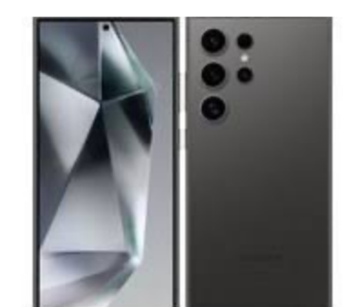 [X5889背面パネル｜バッテリーカバー｜バックカバー] （取り寄せ品）Galaxy S24 Ultra バックパネル 黒
