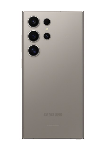 [X5890背面パネル｜バッテリーカバー｜バックカバー] （取り寄せ品）Galaxy S24 Ultra バックパネル グレー