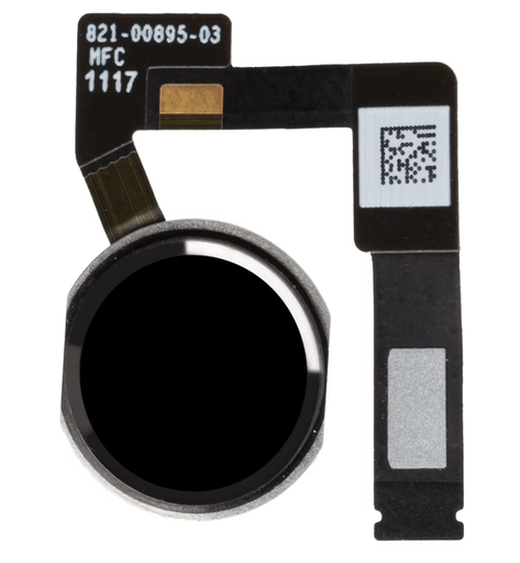 [X5905ﾎｰﾑﾎﾞﾀﾝ] iPad 10.5｜Pro 12.9（第2世代）｜Air3 ホームボタンケーブル 黒