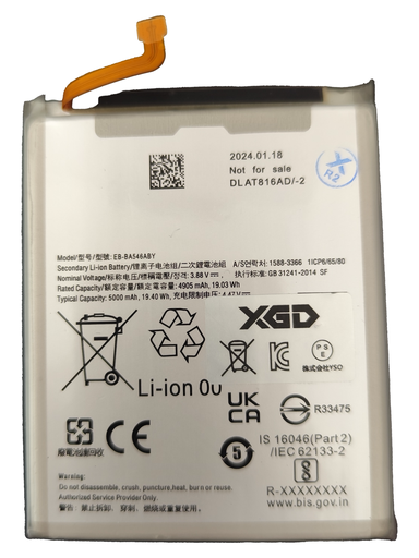 [X5938電池] Galaxy A34｜A54 5G バッテリー