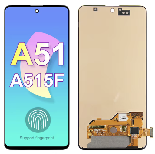 [X6015液晶｜LCD] Galaxy A51 4G フロントパネル 黒 ｜OLED再生品