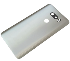 [X6016背面パネル｜バッテリーカバー｜バックカバー] LG V30+ バックパネル 銀