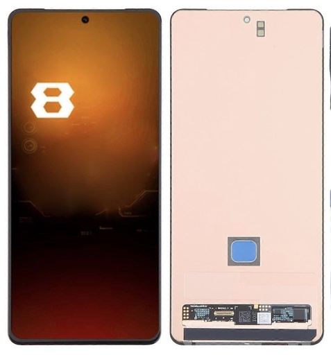 [X6017液晶｜LCD] （取り寄せ品）ASUS ROG Phone 8｜8Pro フロントパネル 黒 ｜OLED純正組立品