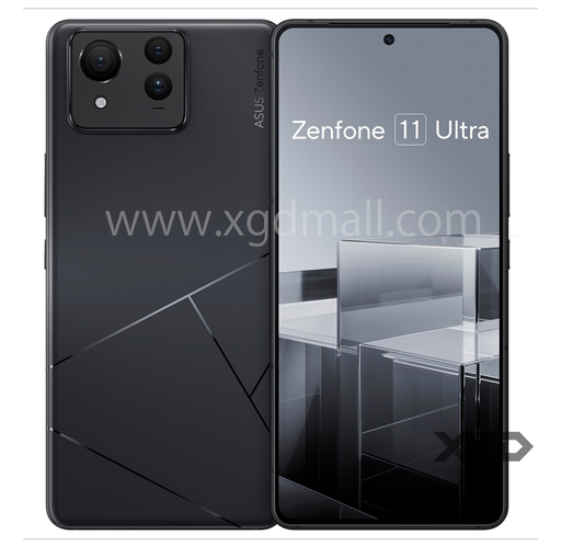 [X6024背面パネル｜バッテリーカバー｜バックカバー] （取り寄せ品 ）ASUS Zenfone11U バックパネル 黒