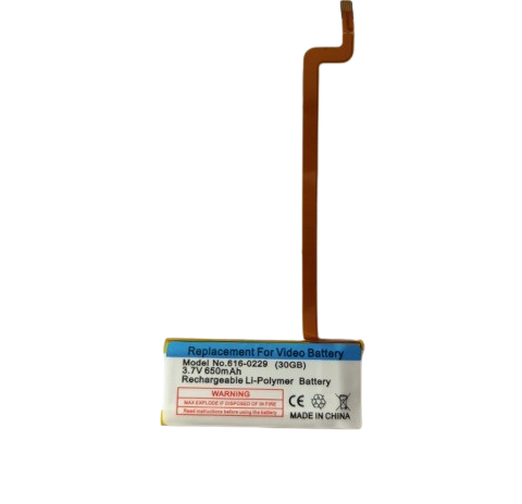 [X6046電池] iPod classic ﾊﾞｯﾃﾘｰ 30GB(薄型) 互換品