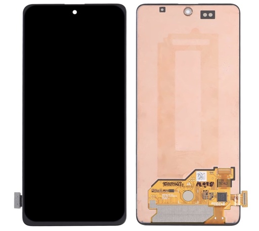 [X6073液晶｜LCD] （取り寄せ品 ）Galaxy M31S SM-M317 フロントパネル 黒 ｜OLED再生品