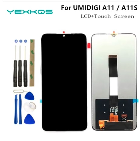 [X6086液晶｜LCD]  （取り寄せ品 ）UMIDIGI A11 フロントパネル