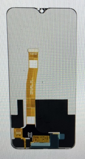 [X6088液晶｜LCD] （取り寄せ品 ）Realme5 Pro フロントパネル 黒